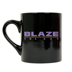 Blaze the Cat Black Mug