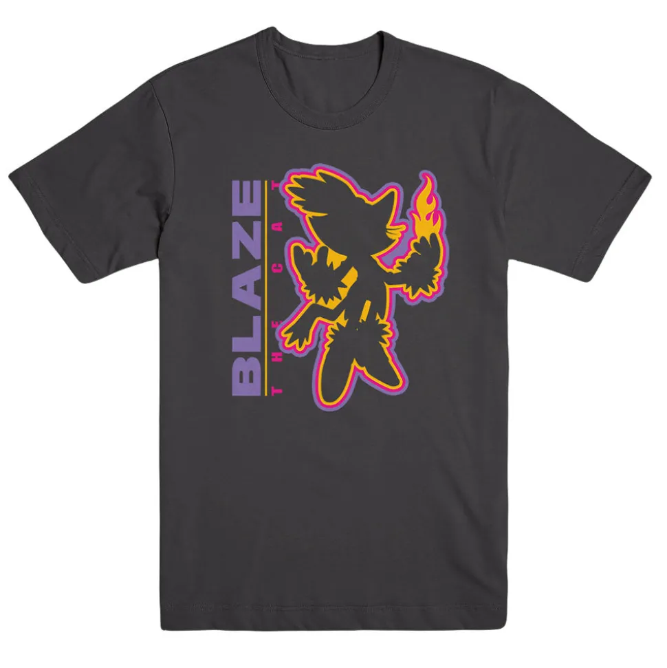 Blaze the Cat Charcoal Tee