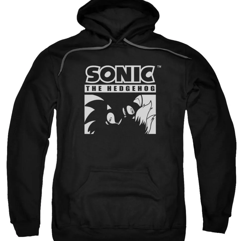 Colorless Motion Sonic Block Black Hoodie