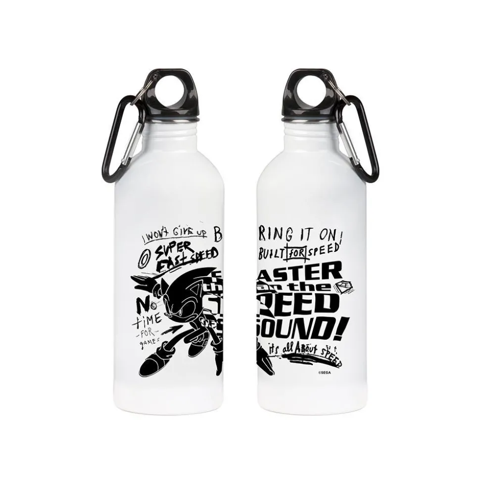 Colorless Motion Sonic Scribbles Water Bottle