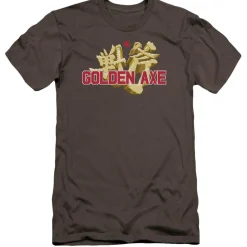 Golden Axe Logo Charcoal Tee