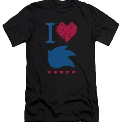 I Heart Sonic Black Tee