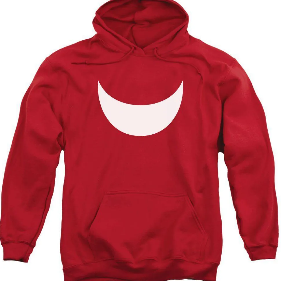 Knuckles White Crest Red Hoodie
