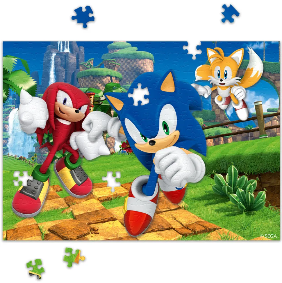 252-Piece Sonic and Friends Jigsaw Puzzle