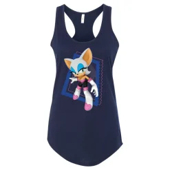 Rouge Navy Racerback Tank