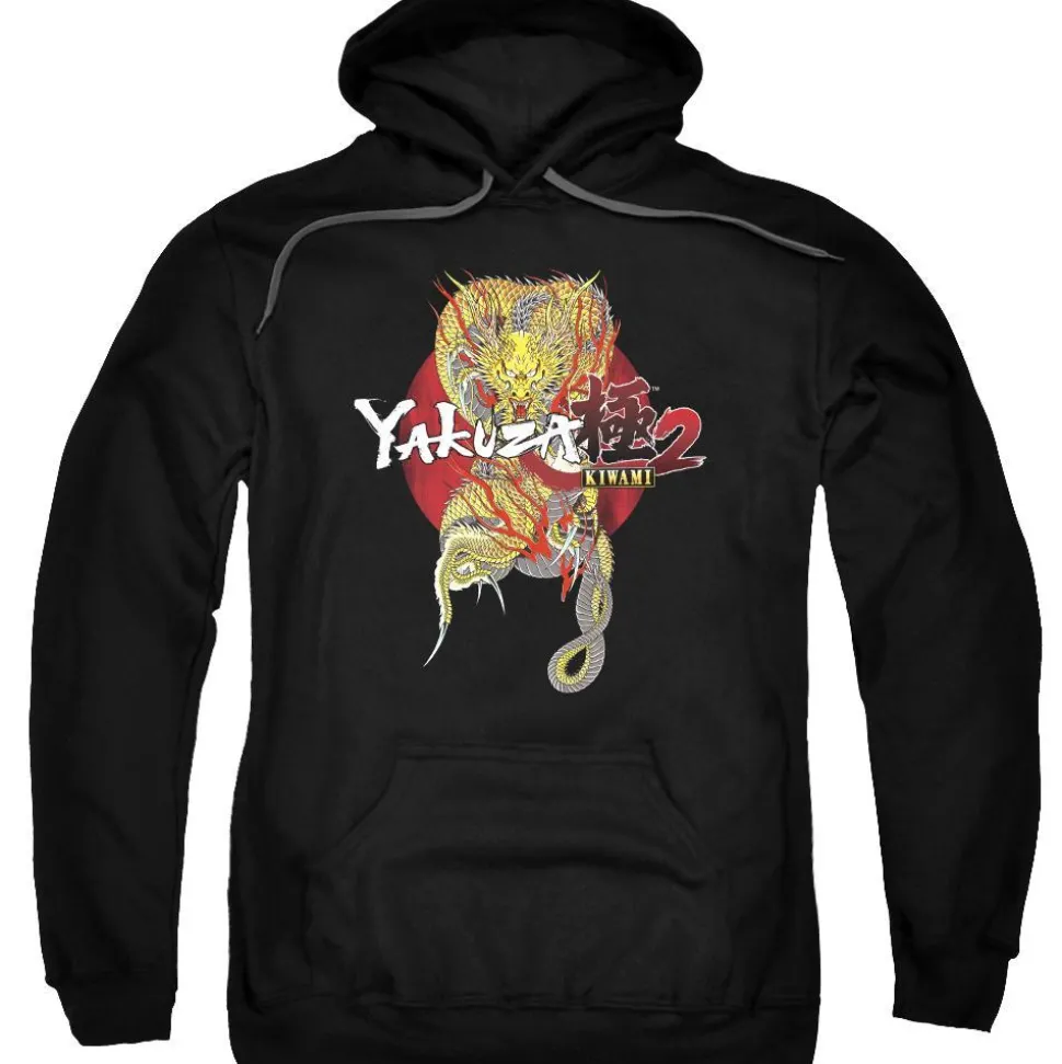 SEGA YK2 Dragon Black Hoodie