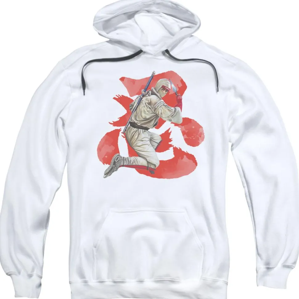 Shinobi Action White Hoodie