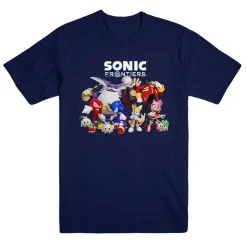 Sonic Frontiers Character Unisex Navy Tee