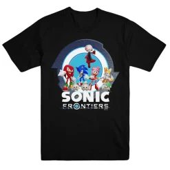 Sonic Frontiers Character Unisex Black Tee