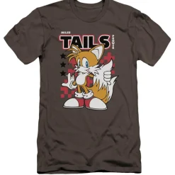 Sonic Miles Tails Prower Charcoal Tee