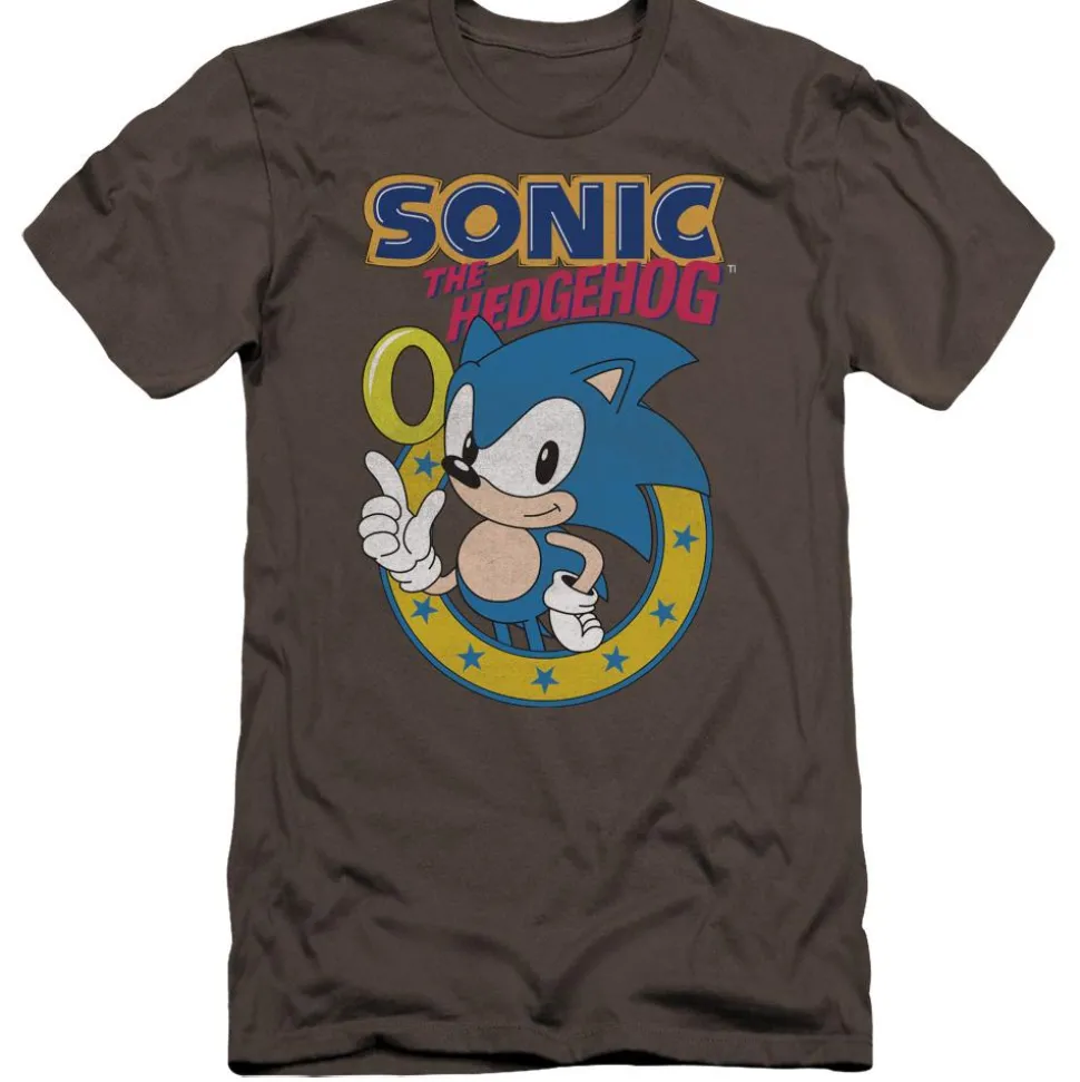 Sonic Ring Charcoal Tee