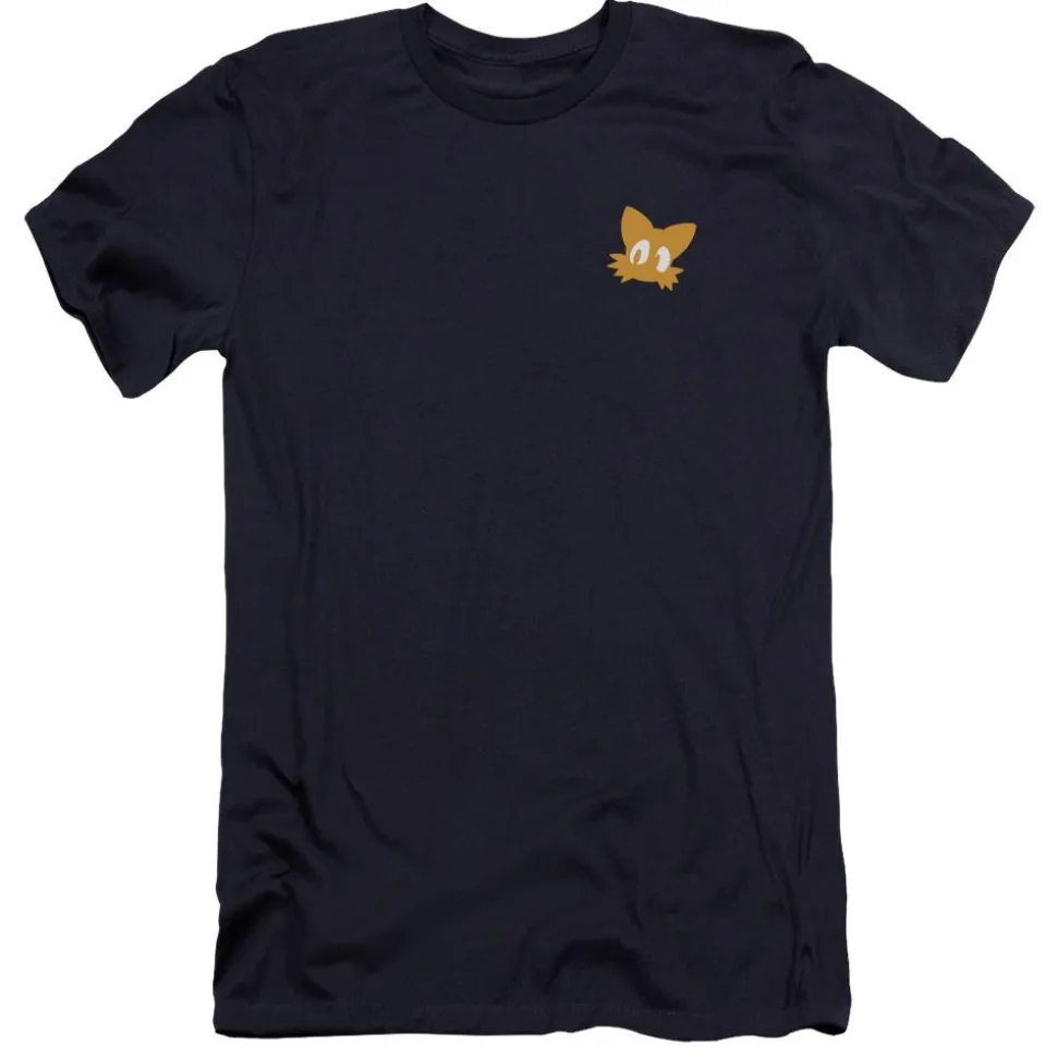 Sonic Tails Chest Logo Blue Tee