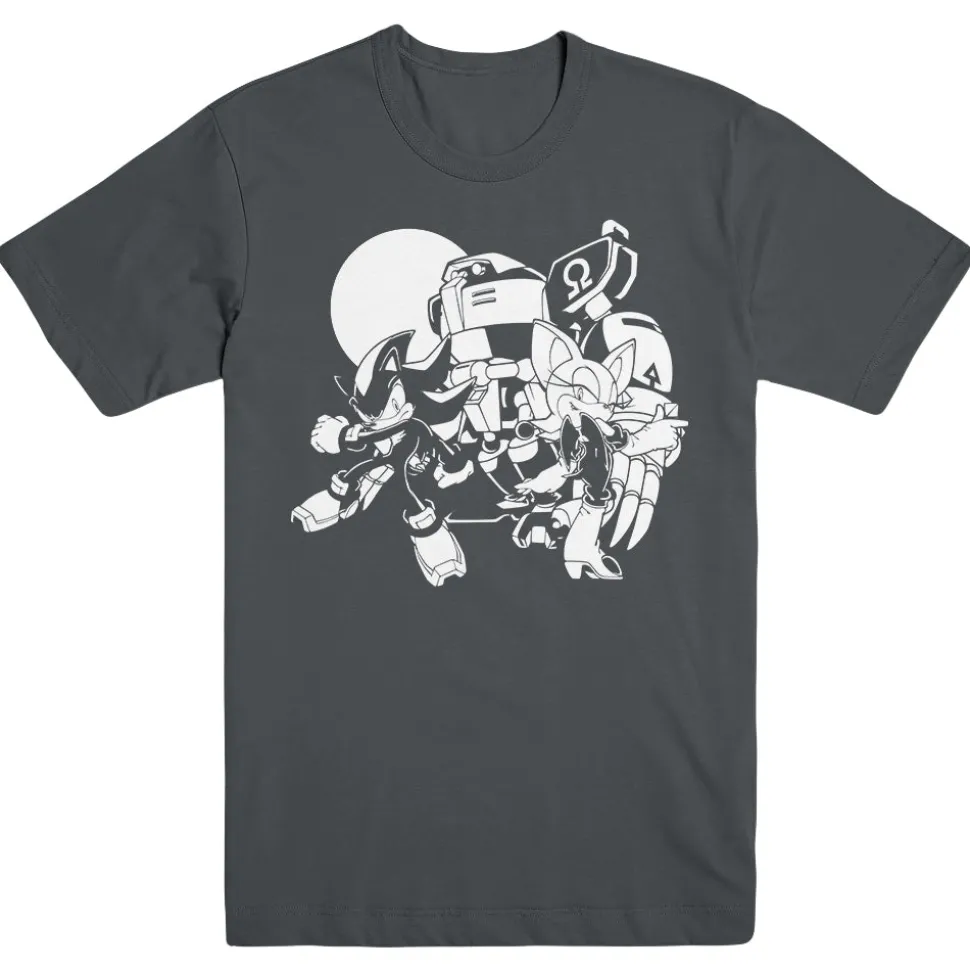 Sonic the Hedgehog Anti-Hero Gray Tee