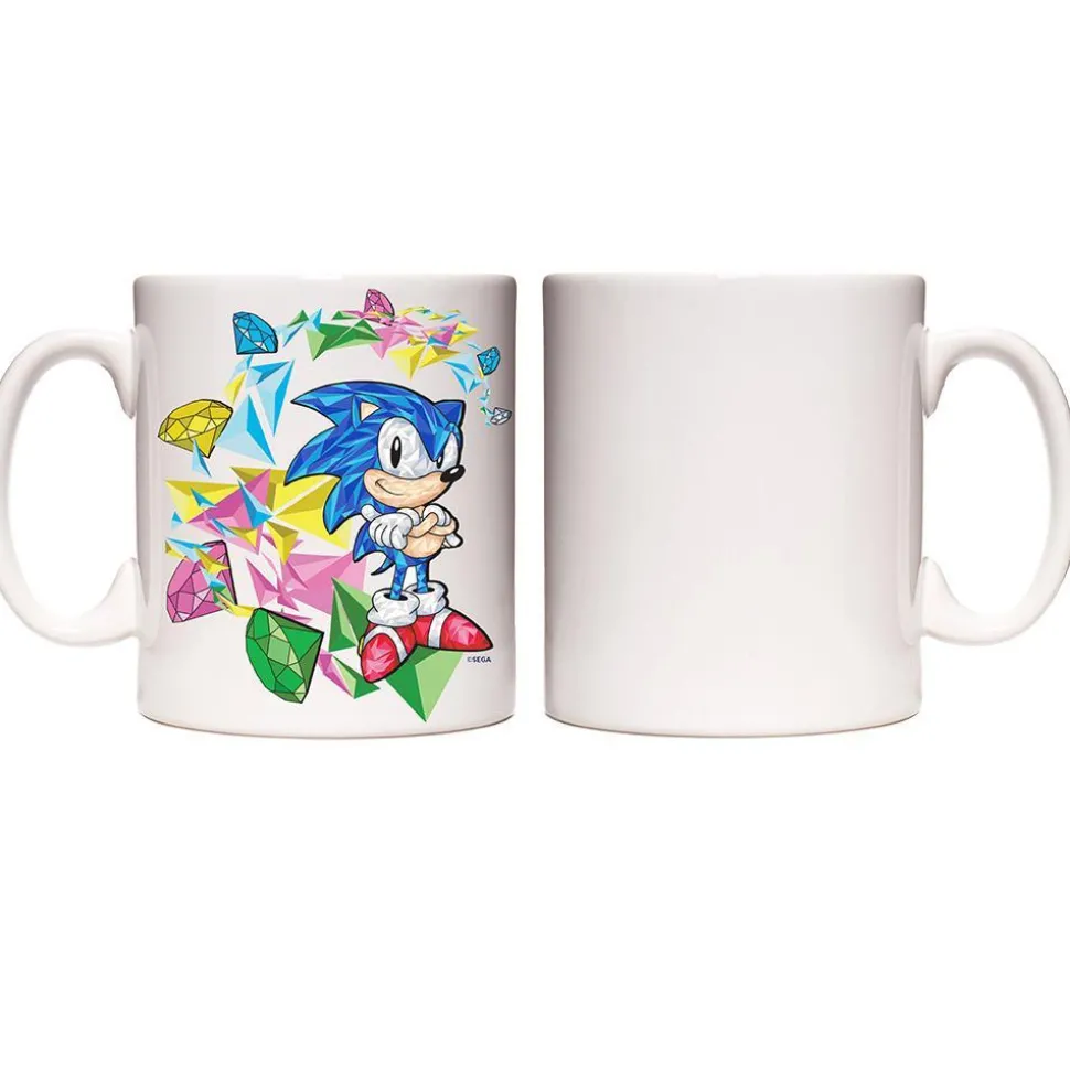 Sonic the Hedgehog Color Shocked Sonic Jewel Blast Mug