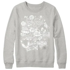 Sonic the Hedgehog Emerald Graffiti Crewneck