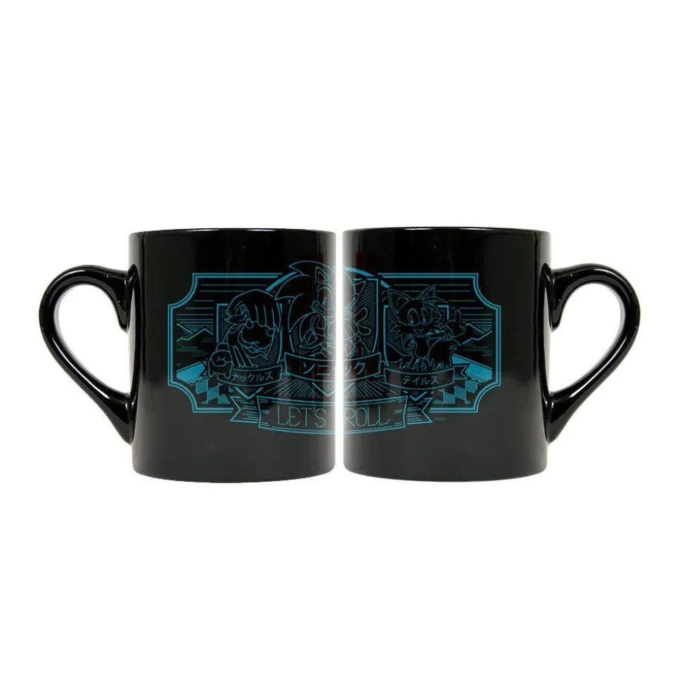 Sonic The Hedgehog Let's Roll Mug