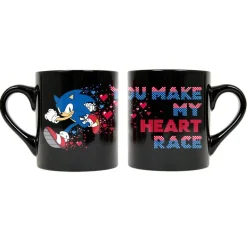 Sonic You Make my Heart Race Mug