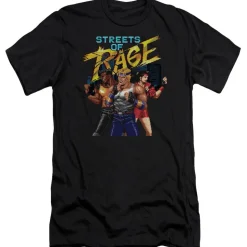 Streets of Rage Character Black Tee