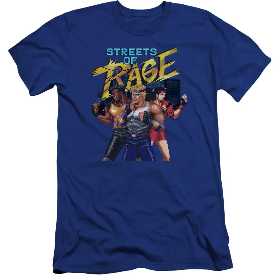 Streets of Rage Character Blue Tee
