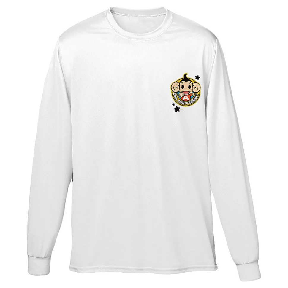 Super Monkey Ball Anniversary Long Sleeve White Tee