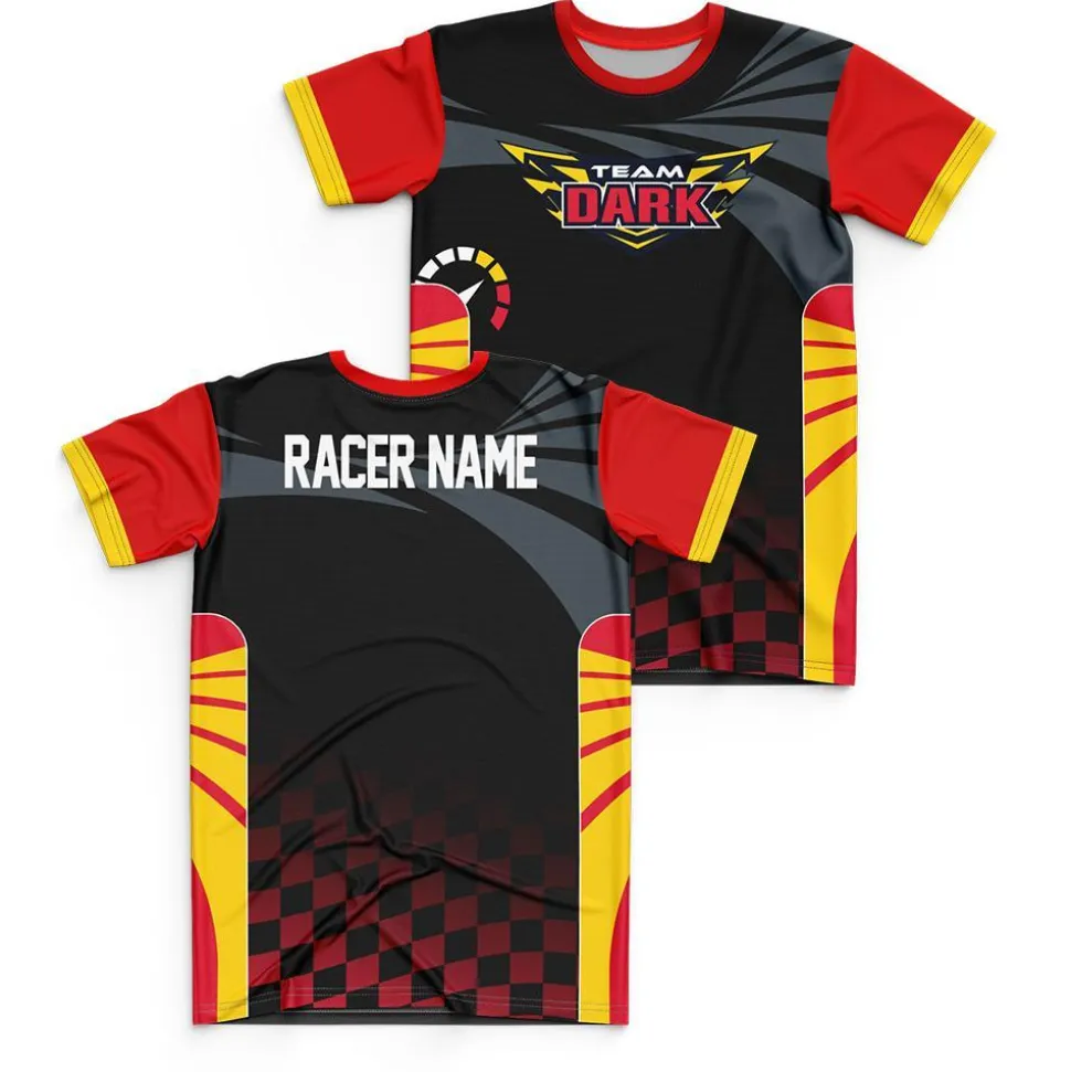 Team Sonic Racing Team Dark Personalized Jersey Style Tee