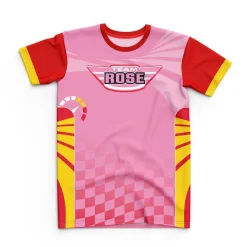 Team Sonic Racing Team Rose Personalized Jersey Style Tee