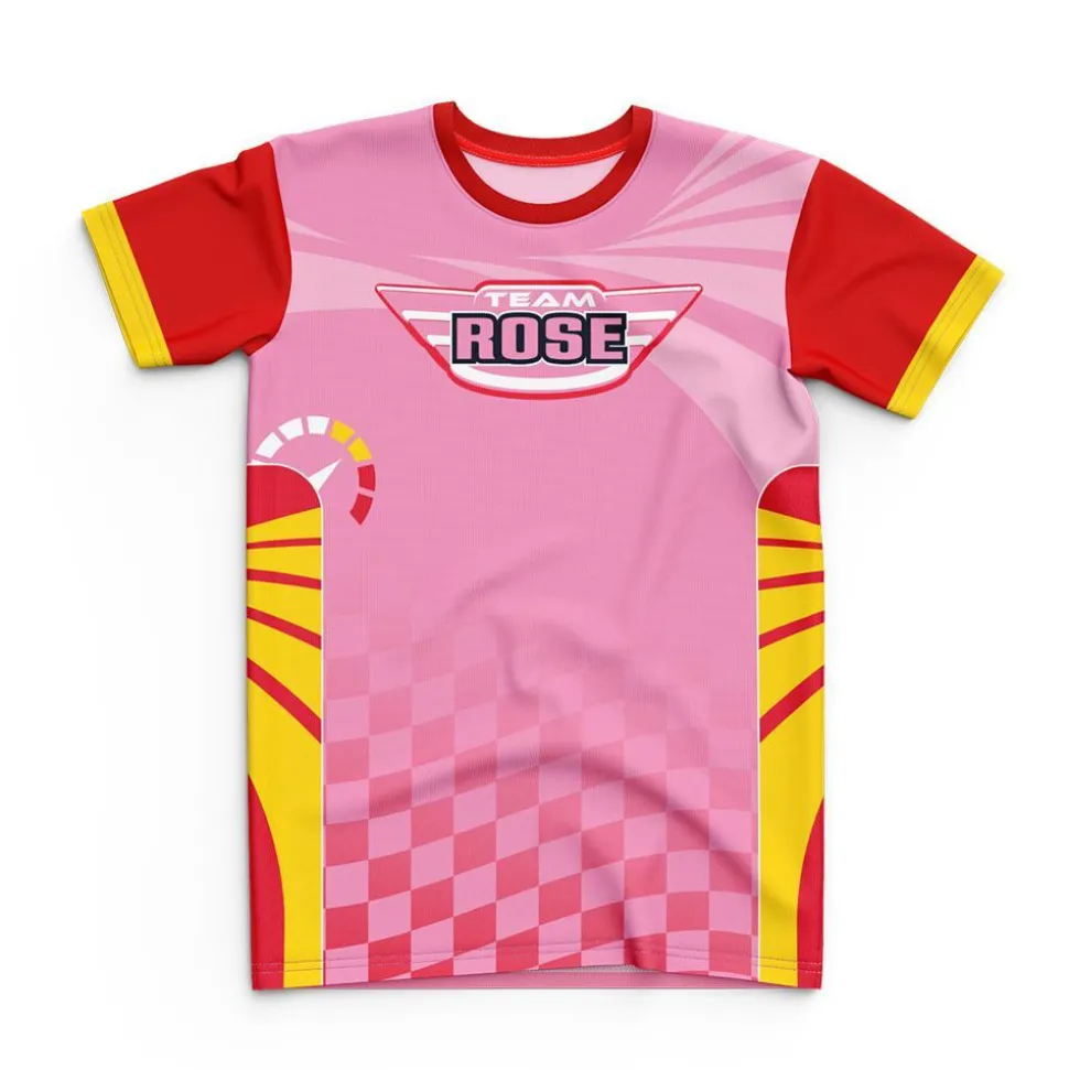 Team Sonic Racing Team Rose Personalized Jersey Style Tee